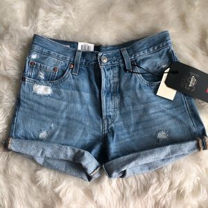New 501 High Waisted shorts